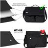 Sacoche pour ordinateur portable KINGSLONG à compartiments multiples