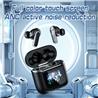 iCAN YX-27-BK TWS, ANC, ENC, Wireless Earbuds with Smart Screen
