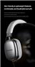 AWEI AT7 Silver Surround Sound Wireless Headphone