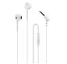 AWEI PC-7 White Wired Earphones