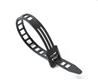 iCAN Reusable Perforated Nylon Cable Tie, 9mm*150mm, 100pcs, Black