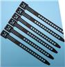 iCAN Reusable Perforated Nylon Cable Tie, 9mm*150mm, 100pcs, Black