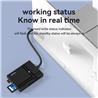 Blueendless BS-C5U3 SD+TF+CF+XD+MS Memory Cards Reader