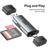 Lecteur de cartes mémoire USB3.0 et Type C 3.0 iCAN RSH-DK01
