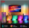iCAN Smart Corner Floor Lamp, Music Sync, Remote Control.