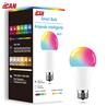 iCAN Smart Light Bulbs, A19 E26 RGBCW Color Changing LED Light Bulb.(Open Box)