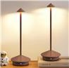 Lampe de table LED iCAN, marron.