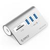 ORICO HUB en alliage d'aluminium à 3 ports USB3.2 Type-A avec lecteur