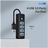 Orico Hub de transfert de données USB 3.0 à 4 ports avec entrée USB-A