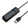 Orico Hub de transfert de données USB 3.0 à 4 ports avec entrée USB-A