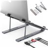 Choetech 7-in-1 USB-C Docking Station Stand, 6-Level Adjustable