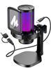 MAONO DGM20 GamerWave Condenser USB Gaming RGB Microphone
