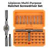 UF-TOOLS 42-in-1 Screwdriver Set, Portable Storage Case.