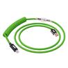 Câble clavier iCAN Type-A Mâle vers Type-C Mâle, Vert, 5 pieds