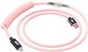 Câble clavier iCAN Type-A Mâle vers Type-C Mâle, Rose, 5 pieds