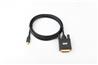 Mini DisplayPort to DVI (DVI-D) Cable, M/M, 6FT, Black