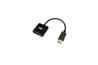 iCAN DisplayPort to DVI Adapter, Male to Female, Black