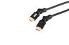 Câble HDMI iCAN 30AWG, connecteurs pivotants à 360°, 4K à 60 Hz, plaqué or M/M - 6 pieds
