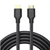 Câble HDMI 2.1 iCAN, 8K à 60 Hz, mâle vers mâle, plaqué or, 1,8 m, noir