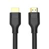 Câble HDMI 2.1 iCAN, 8K à 60 Hz, mâle vers mâle, plaqué or, 7,6 m, noir