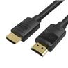 Câble HDMI 2.0 iCAN, 4K à 60 Hz, mâle vers mâle, plaqué or, 1,8 m, noir
