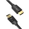 Câble HDMI 2.0 iCAN, 4K à 60 Hz, mâle vers mâle, plaqué or, 3 m, noir