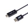 Câble iCAN DisplayPort vers HDMI, 4K à 60 Hz, M/M, plaqué or, 1,8 m