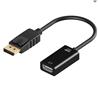 iCAN DisplayPort to HDMI Adapter, Male to Female, Gold Plated