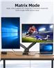 iCAN HDMI Matrix 4X2 4K@60Hz with Audio 3.5mm Stereo Toslink Output