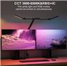 iCAN LED Clamp Desk Lamp with RGB Color Changing, Music Sync.(Open Box)