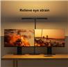 iCAN Stand-Up LED Desk Lamp, Dimmable.