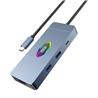 iCAN 7-in-1 Type-C Docking Station with Screen On/Off Quick Button