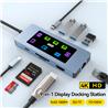 iCAN 9-in-1 Type-C 4K Visual Smart Design Docking Station(Open Box)