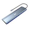 iCAN 12-in-1 USB-C 3.1 Dual 4K HDMI Docking Station with LED Light