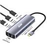iCAN 7-in-1 Dual HDMI USB-C Docking Station(Open Box)