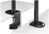 Brateck 2-in-1 Adjustable Dual Arm Monitor and Laptop Mount