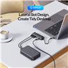 ORICO Hub USB-C 4 ports 100 W avec câble de 1,64 pi