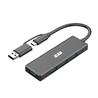 iCAN Hub USB 3.0 Ultra Slim 4 ports avec double entrée USB-A/C