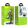HOCO - Support de bureau pliable double pour tablette, noir