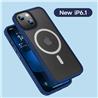 Benks Magnetic Mist Hybrid PC+TPU Case for iPhone14 6.1, Blue