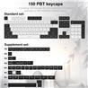 Redragon A132 Double shot PBT Keycaps 150 Keys CSA Height(Open Box)