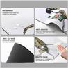YUNZII Drunk Cat Mouse Pad Desk Mat(Open Box)
