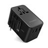 Choetech 45W 4-Port Universal Travel Adaptor with 2ft Type-C Cable