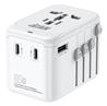 iCAN 65W 4-Port Universal Travel Adapter with 3 USB-C and 1 USB-A