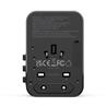 iCAN 45W 5-Port Universal Travel Adapter with 3 USB-C and 2 USB-A
