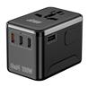 iCAN 100W 4-Port Universal Travel Adapter with 3 USB-C and 1 USB-A