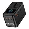 iCAN 100W TFT Display Travel Adapter with 1A3C