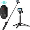TELESIN Bluetooth Télécommande Selfie Stick | Large compatibilité tout