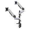iCAN 15"-32" Vertical Dual-Monitor Steel Articulating Monitor Mount