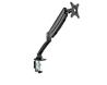 iCAN 10"-27" Single Screen Desktop Mount | 360 Degree Swivel | Black(Open Box)